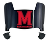 Maryland Terrapins Mini Football Helmet Visor Shield w/ Clips - PICK VISOR & LOGO COLOR