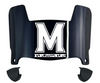 Maryland Terrapins Mini Football Helmet Visor Shield w/ Clips - PICK VISOR & LOGO COLOR