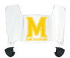 Maryland Terrapins Mini Football Helmet Visor Shield w/ Clips - PICK VISOR & LOGO COLOR