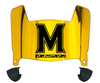 Maryland Terrapins Mini Football Helmet Visor Shield w/ Clips - PICK VISOR & LOGO COLOR