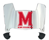 Maryland Terrapins Mini Football Helmet Visor Shield w/ Clips - PICK VISOR & LOGO COLOR