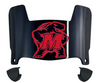 Maryland Terrapins Mini Football Helmet Visor Shield w/ Clips - PICK VISOR & LOGO COLOR