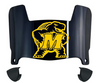 Maryland Terrapins Mini Football Helmet Visor Shield w/ Clips - PICK VISOR & LOGO COLOR