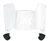 Maryland Terrapins Mini Football Helmet Visor Shield w/ Clips - PICK VISOR & LOGO COLOR