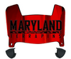 Maryland Terrapins Mini Football Helmet Visor Shield w/ Clips - PICK VISOR & LOGO COLOR