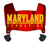 Maryland Terrapins Mini Football Helmet Visor Shield w/ Clips - PICK VISOR & LOGO COLOR