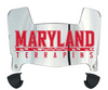 Maryland Terrapins Mini Football Helmet Visor Shield w/ Clips - PICK VISOR & LOGO COLOR