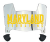 Maryland Terrapins Mini Football Helmet Visor Shield w/ Clips - PICK VISOR & LOGO COLOR