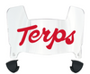 Maryland Terrapins Mini Football Helmet Visor Shield w/ Clips - PICK VISOR & LOGO COLOR