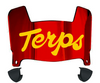 Maryland Terrapins Mini Football Helmet Visor Shield w/ Clips - PICK VISOR & LOGO COLOR