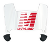 Maryland Terrapins Mini Football Helmet Visor Shield w/ Clips - PICK VISOR & LOGO COLOR