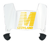 Maryland Terrapins Mini Football Helmet Visor Shield w/ Clips - PICK VISOR & LOGO COLOR