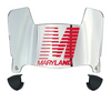 Maryland Terrapins Mini Football Helmet Visor Shield w/ Clips - PICK VISOR & LOGO COLOR