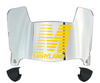 Maryland Terrapins Mini Football Helmet Visor Shield w/ Clips - PICK VISOR & LOGO COLOR