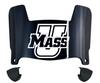 Massachusetts Minutemen Mini Football Helmet Visor Shield w/ Clips - PICK VISOR & LOGO COLOR
