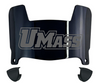 Massachusetts Minutemen Mini Football Helmet Visor Shield w/ Clips - PICK VISOR & LOGO COLOR