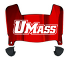 Massachusetts Minutemen Mini Football Helmet Visor Shield w/ Clips - PICK VISOR & LOGO COLOR