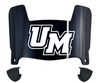 Massachusetts Minutemen Mini Football Helmet Visor Shield w/ Clips - PICK VISOR & LOGO COLOR