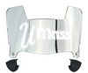 Massachusetts Minutemen Mini Football Helmet Visor Shield w/ Clips - PICK VISOR & LOGO COLOR