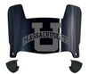 Massachusetts Minutemen Mini Football Helmet Visor Shield w/ Clips - PICK VISOR & LOGO COLOR