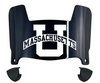 Massachusetts Minutemen Mini Football Helmet Visor Shield w/ Clips - PICK VISOR & LOGO COLOR