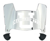 Massachusetts Minutemen Mini Football Helmet Visor Shield w/ Clips - PICK VISOR & LOGO COLOR