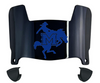 McNeese State Cowboys Mini Football Helmet Visor Shield w/ Clips - PICK VISOR & LOGO COLOR