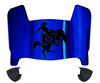McNeese State Cowboys Mini Football Helmet Visor Shield w/ Clips - PICK VISOR & LOGO COLOR