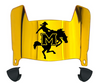 McNeese State Cowboys Mini Football Helmet Visor Shield w/ Clips - PICK VISOR & LOGO COLOR