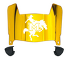 McNeese State Cowboys Mini Football Helmet Visor Shield w/ Clips - PICK VISOR & LOGO COLOR