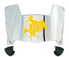 McNeese State Cowboys Mini Football Helmet Visor Shield w/ Clips - PICK VISOR & LOGO COLOR
