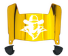 McNeese State Cowboys Mini Football Helmet Visor Shield w/ Clips - PICK VISOR & LOGO COLOR