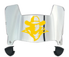 McNeese State Cowboys Mini Football Helmet Visor Shield w/ Clips - PICK VISOR & LOGO COLOR