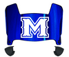 McNeese State Cowboys Mini Football Helmet Visor Shield w/ Clips - PICK VISOR & LOGO COLOR
