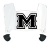 McNeese State Cowboys Mini Football Helmet Visor Shield w/ Clips - PICK VISOR & LOGO COLOR