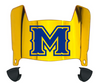 McNeese State Cowboys Mini Football Helmet Visor Shield w/ Clips - PICK VISOR & LOGO COLOR