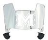 McNeese State Cowboys Mini Football Helmet Visor Shield w/ Clips - PICK VISOR & LOGO COLOR