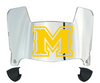 McNeese State Cowboys Mini Football Helmet Visor Shield w/ Clips - PICK VISOR & LOGO COLOR