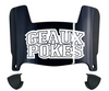 McNeese State Cowboys Mini Football Helmet Visor Shield w/ Clips - PICK VISOR & LOGO COLOR