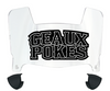 McNeese State Cowboys Mini Football Helmet Visor Shield w/ Clips - PICK VISOR & LOGO COLOR
