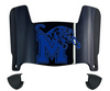 Memphis Tigers Mini Football Helmet Visor Shield w/ Clips - PICK VISOR & LOGO COLOR