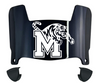 Memphis Tigers Mini Football Helmet Visor Shield w/ Clips - PICK VISOR & LOGO COLOR