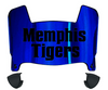 Memphis Tigers Mini Football Helmet Visor Shield w/ Clips - PICK VISOR & LOGO COLOR