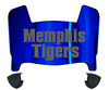 Memphis Tigers Mini Football Helmet Visor Shield w/ Clips - PICK VISOR & LOGO COLOR