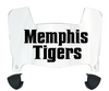 Memphis Tigers Mini Football Helmet Visor Shield w/ Clips - PICK VISOR & LOGO COLOR
