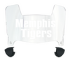Memphis Tigers Mini Football Helmet Visor Shield w/ Clips - PICK VISOR & LOGO COLOR