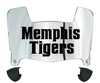 Memphis Tigers Mini Football Helmet Visor Shield w/ Clips - PICK VISOR & LOGO COLOR