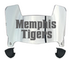 Memphis Tigers Mini Football Helmet Visor Shield w/ Clips - PICK VISOR & LOGO COLOR