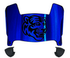 Memphis Tigers Mini Football Helmet Visor Shield w/ Clips - PICK VISOR & LOGO COLOR