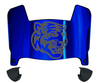 Memphis Tigers Mini Football Helmet Visor Shield w/ Clips - PICK VISOR & LOGO COLOR